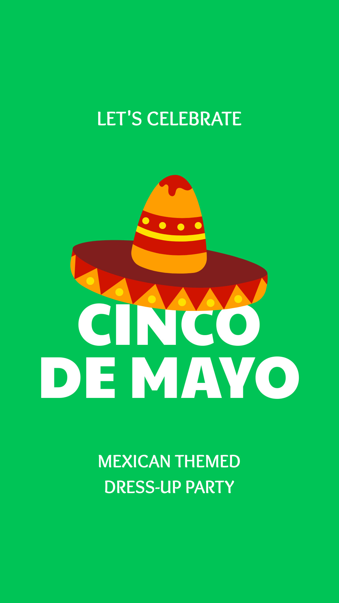 Cinco de Mayo Dress Up Party