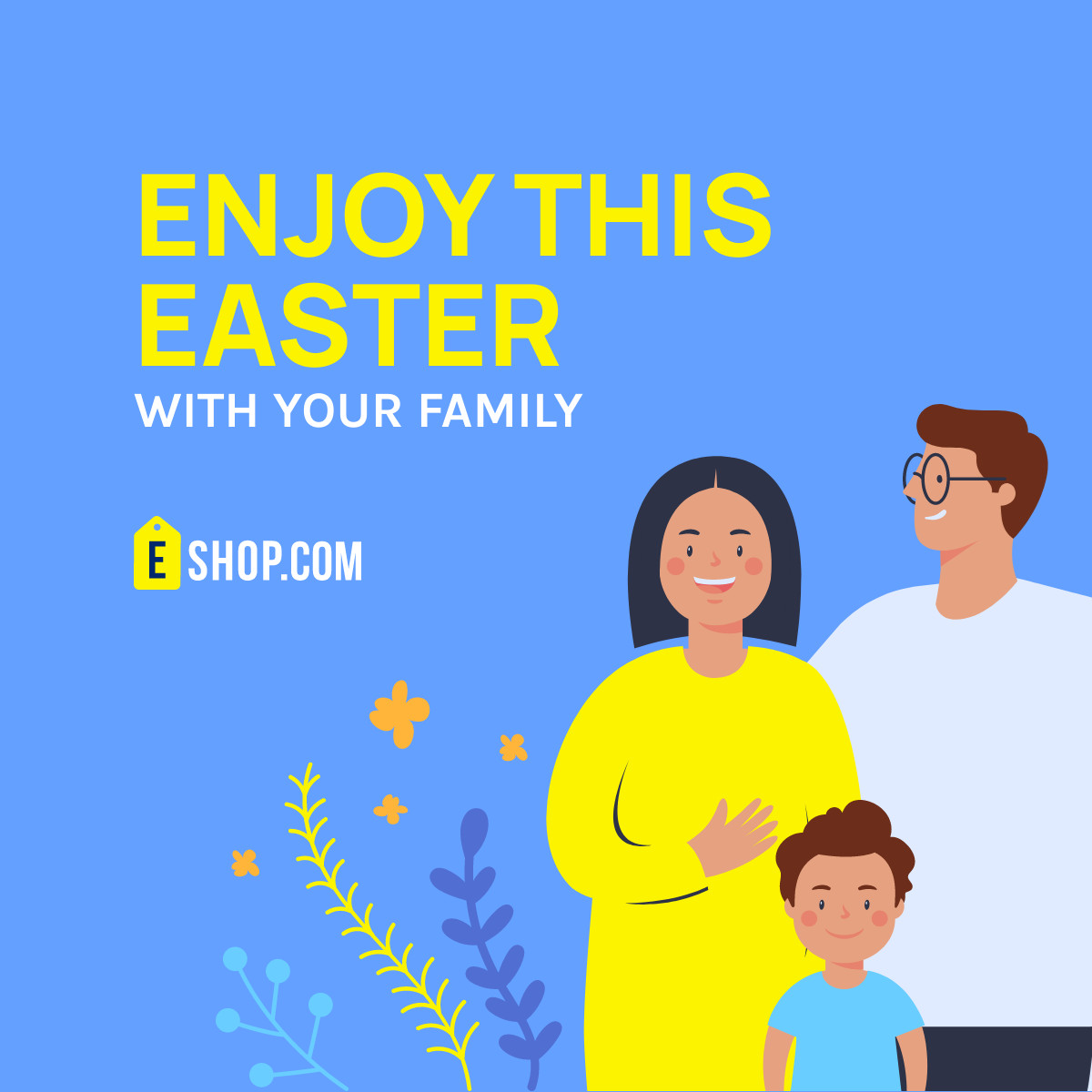 Enjoy Easter with Family Easter Inline Rectangle 300x250