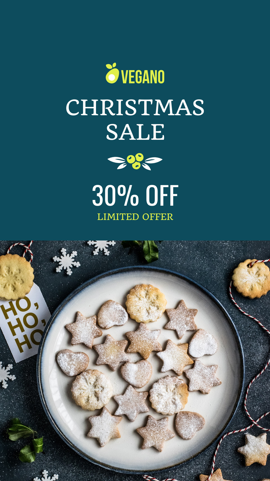 Christmas Sale Offer Ad Template
