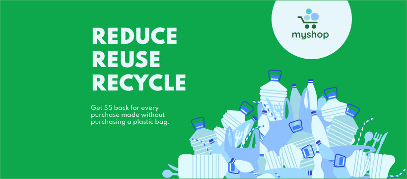 Plastic Recycle and Reuse Earth Day Inline Rectangle 300x250