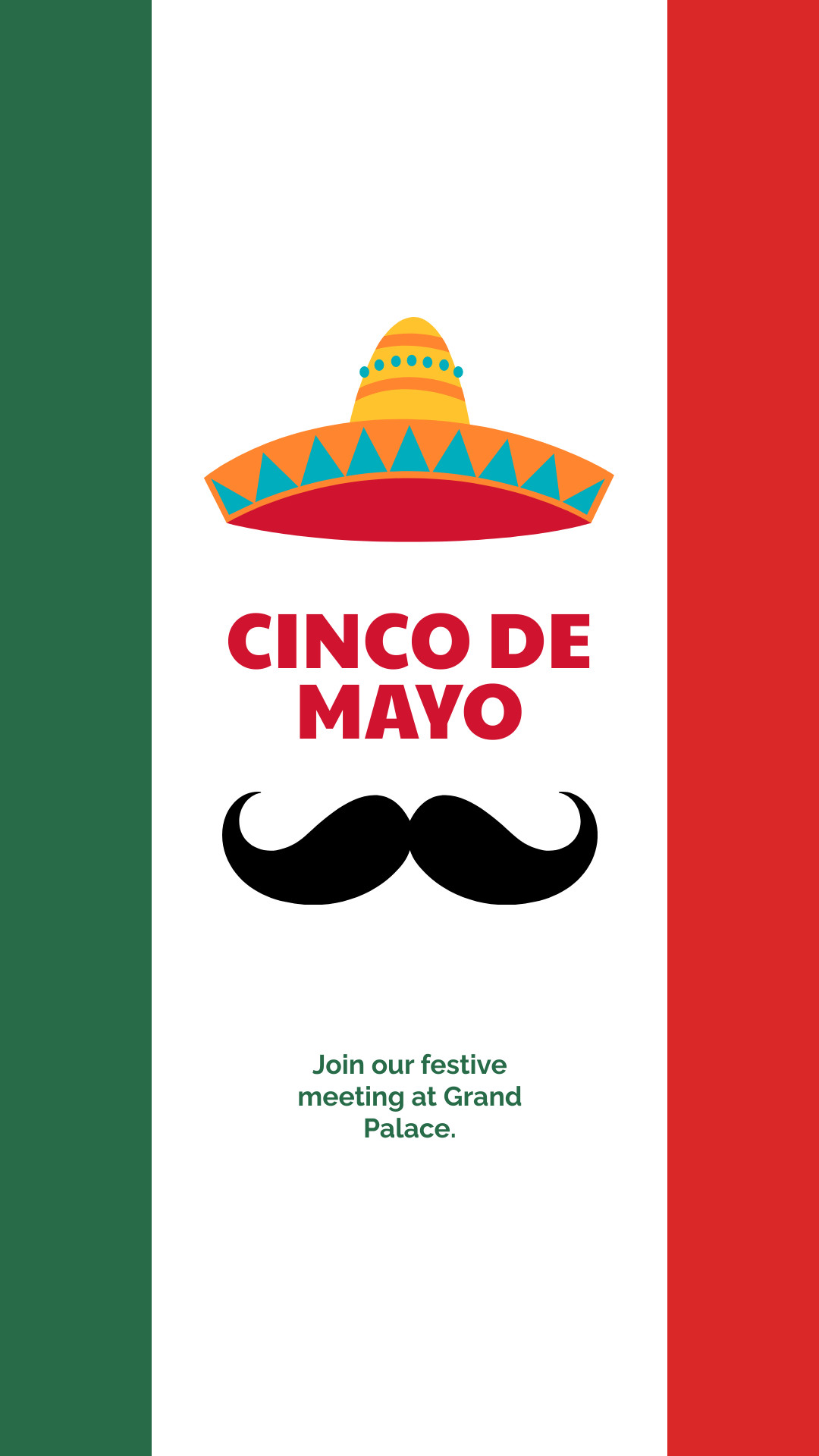 Cinco de Mayo Mexican Festive Meeting