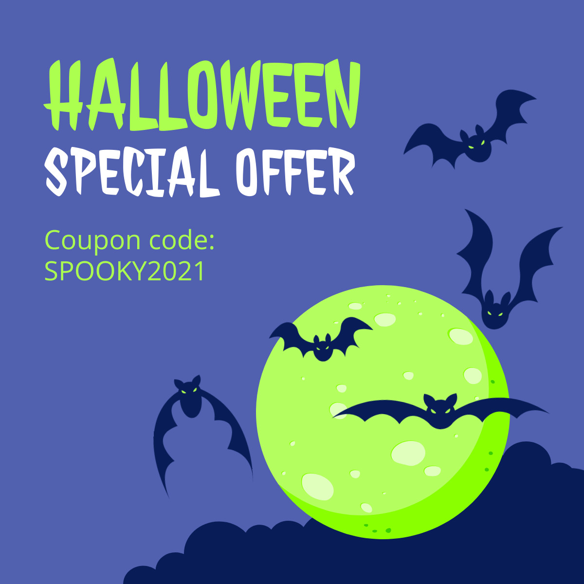 Halloween Special Offer
