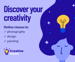 Discover Your Creativity Online Classes Inline Rectangle 300x250