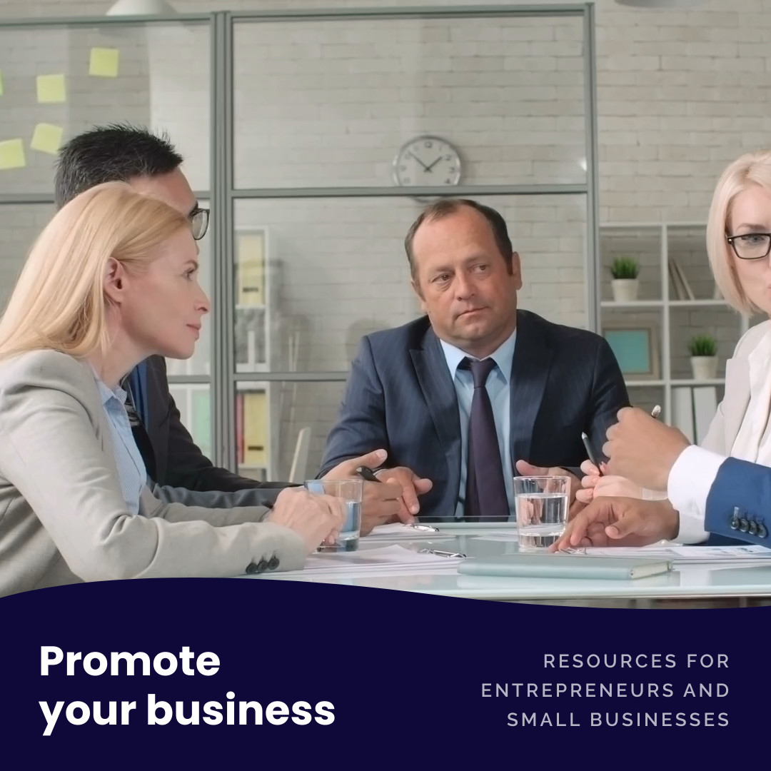 Entrepreneurs Promote Your Business Video Facebook Video Cover 1250x463