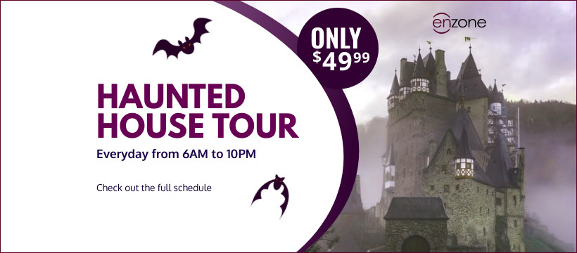 Halloween Haunted House Tour