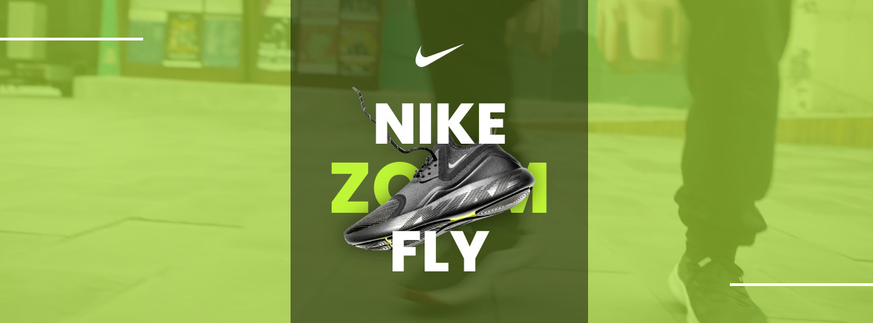 Nike Zoom Fly Green Video Facebook Video Cover 1250x463