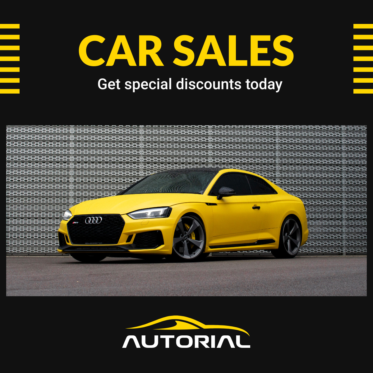 Special Car Sale Discounts