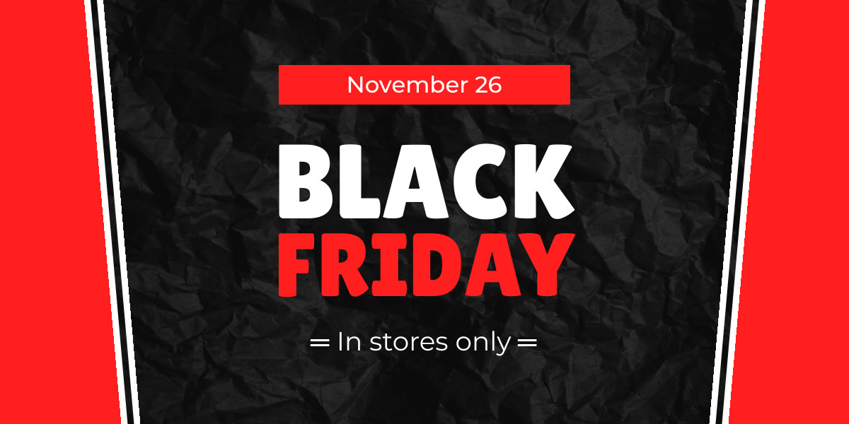 Black Friday In Red Stores Only