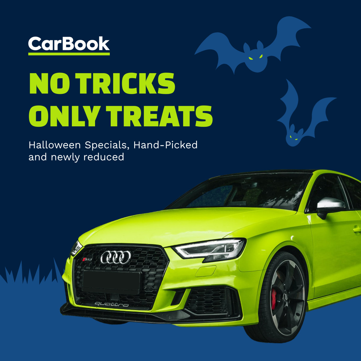 Halloween No Tricks Car Deals  Inline Rectangle 300x250