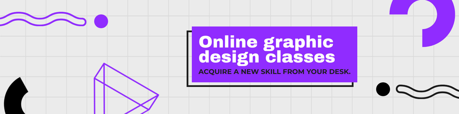 Online Graphic Design Classes Linkedin Profile BG