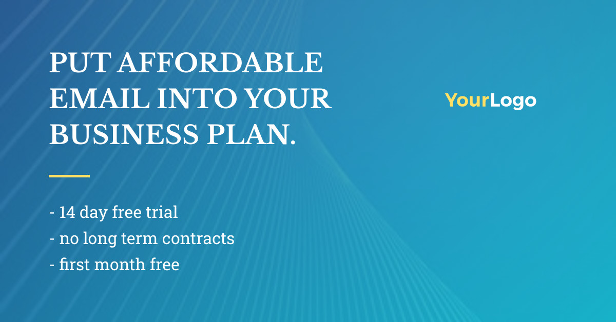 Affordable Email Business Plan