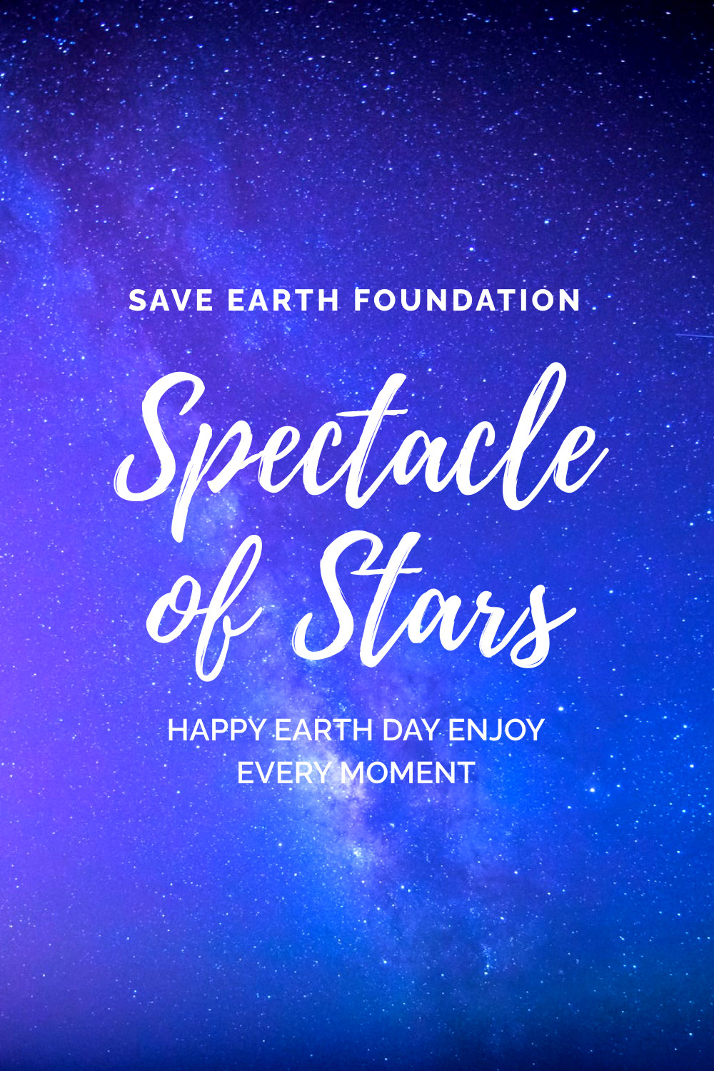 Earth Day Spectacle of Stars