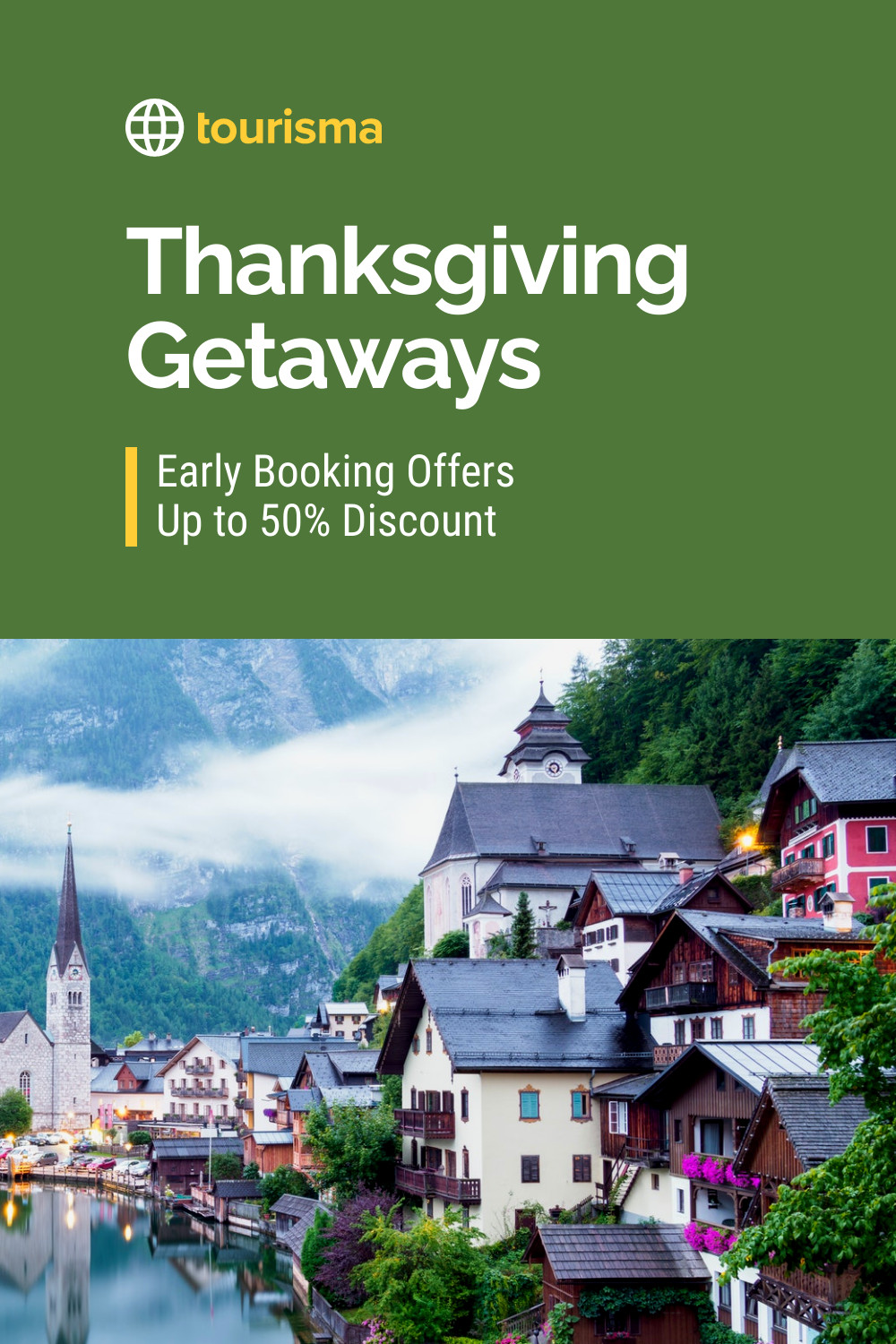 Thanksgiving Getaways Discount 