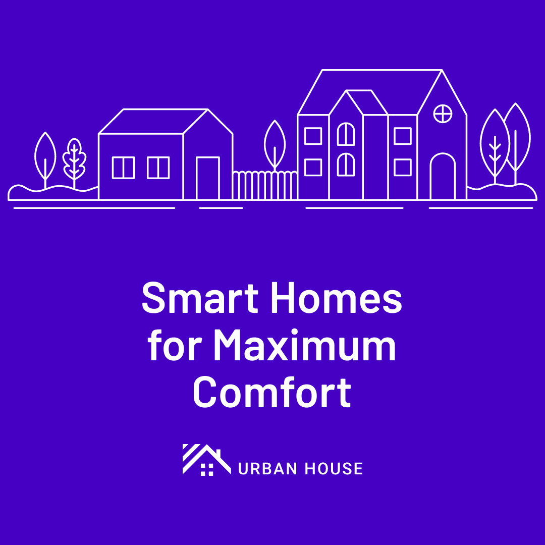 Line Art Smart Homes 1080x1080 template