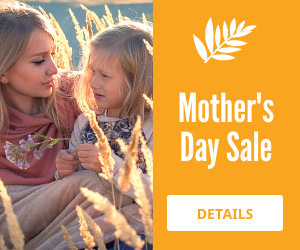 Mother's Day Wheat Sale Inline Rectangle 300x250