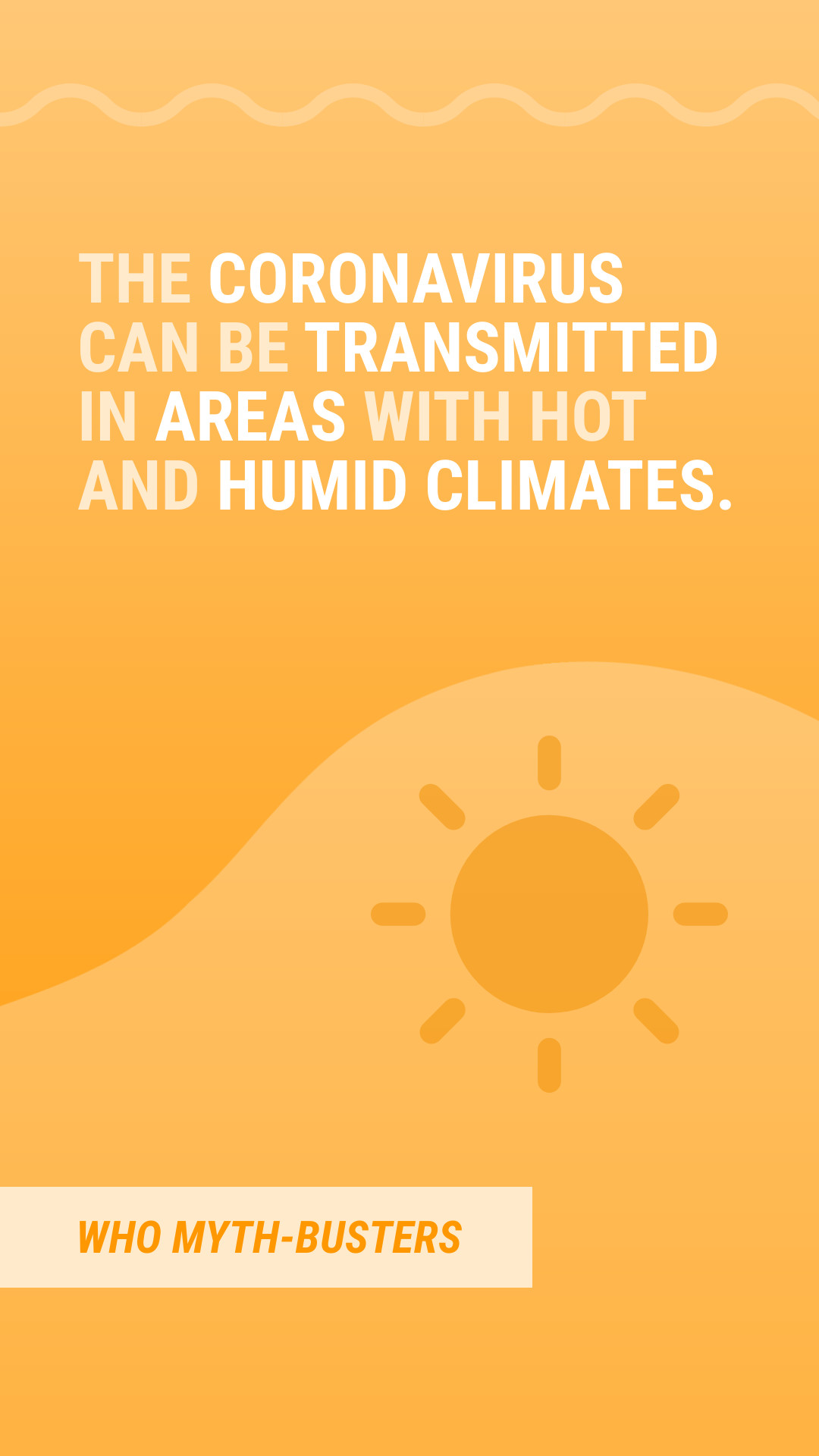 Myth COVID-19 Humid Climates