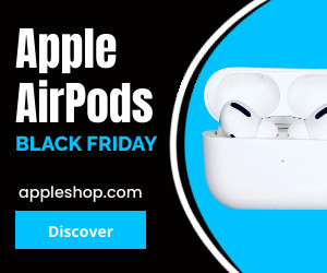 Apple AirPods Black Friday Inline Rectangle 300x250