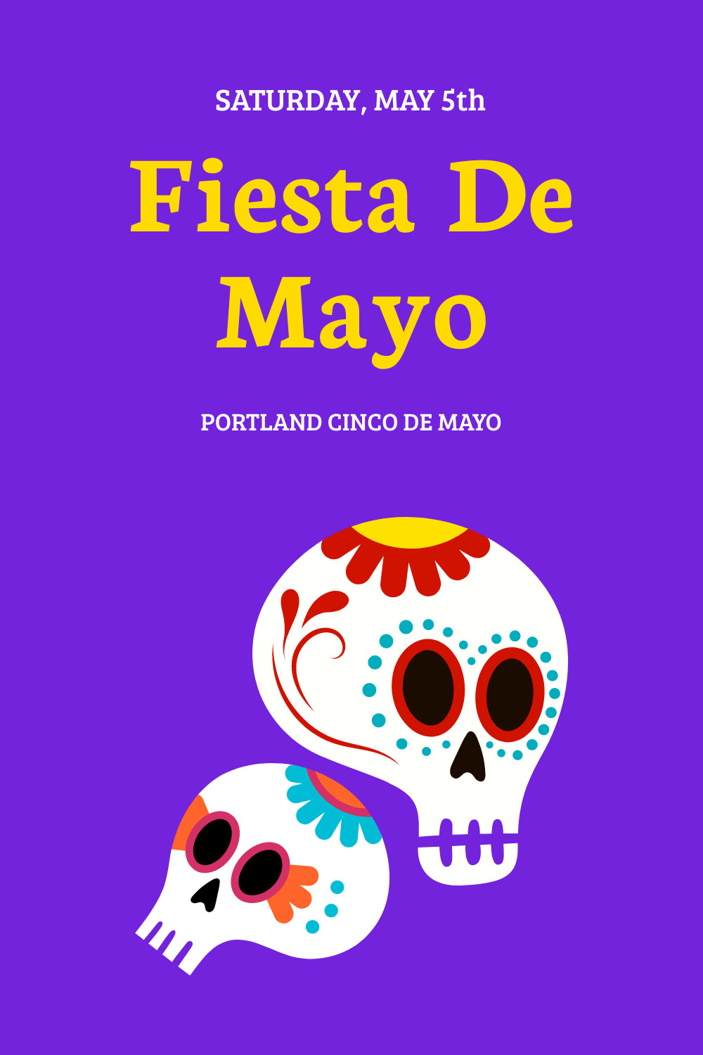 Portland Cinco de Mayo Festival Facebook Cover 820x360