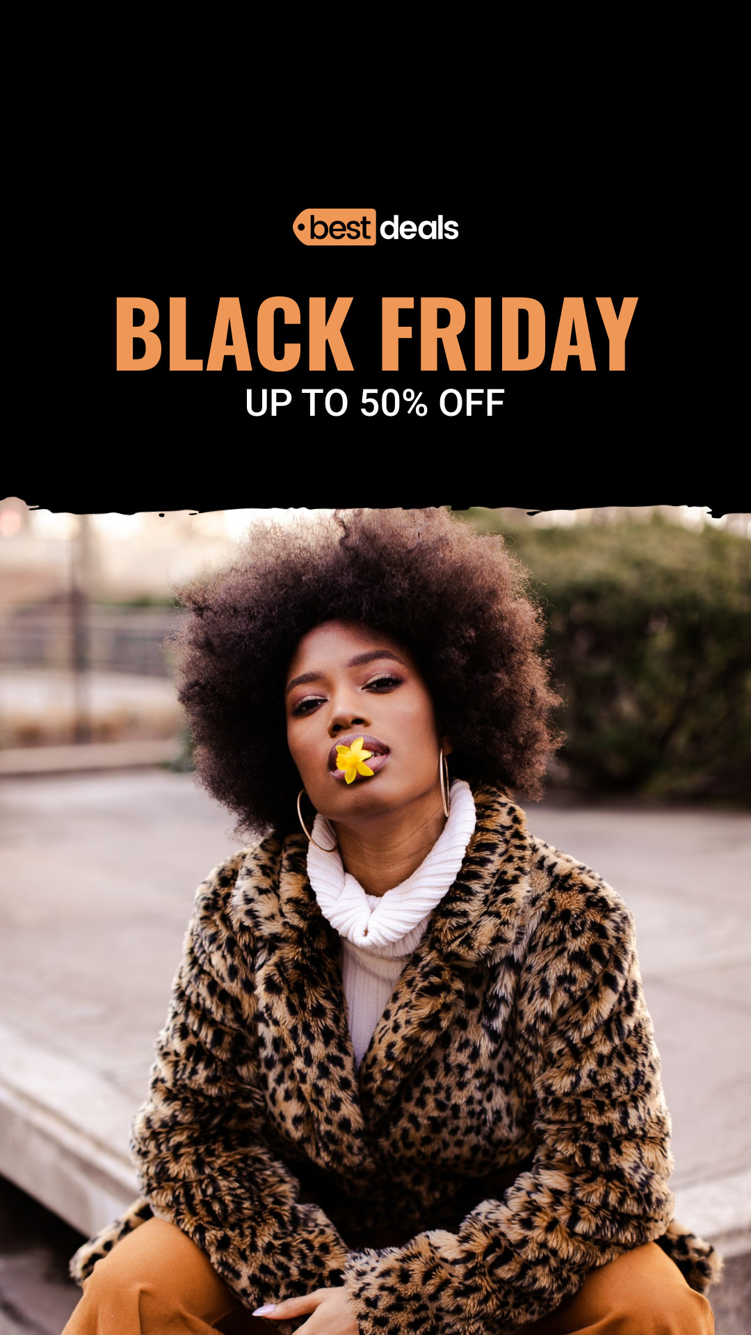 Golden Brush Elegant Black Friday 