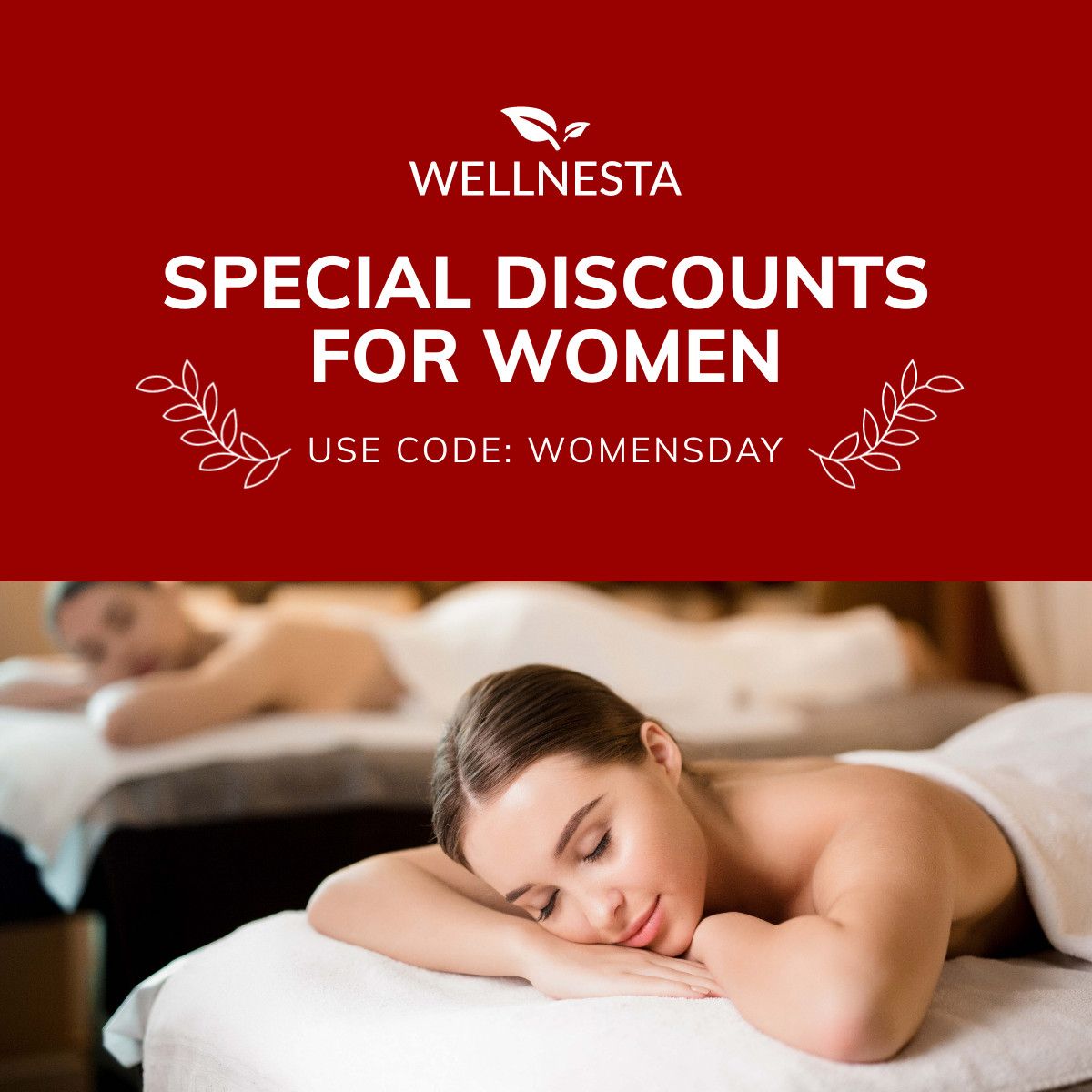 Special Discount for Women's Day