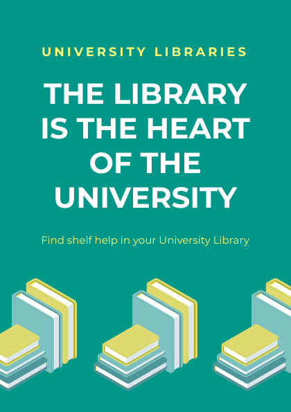 University Green Libraries – Flyer Template 420x595