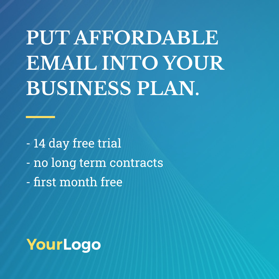 Affordable Email Business Plan
