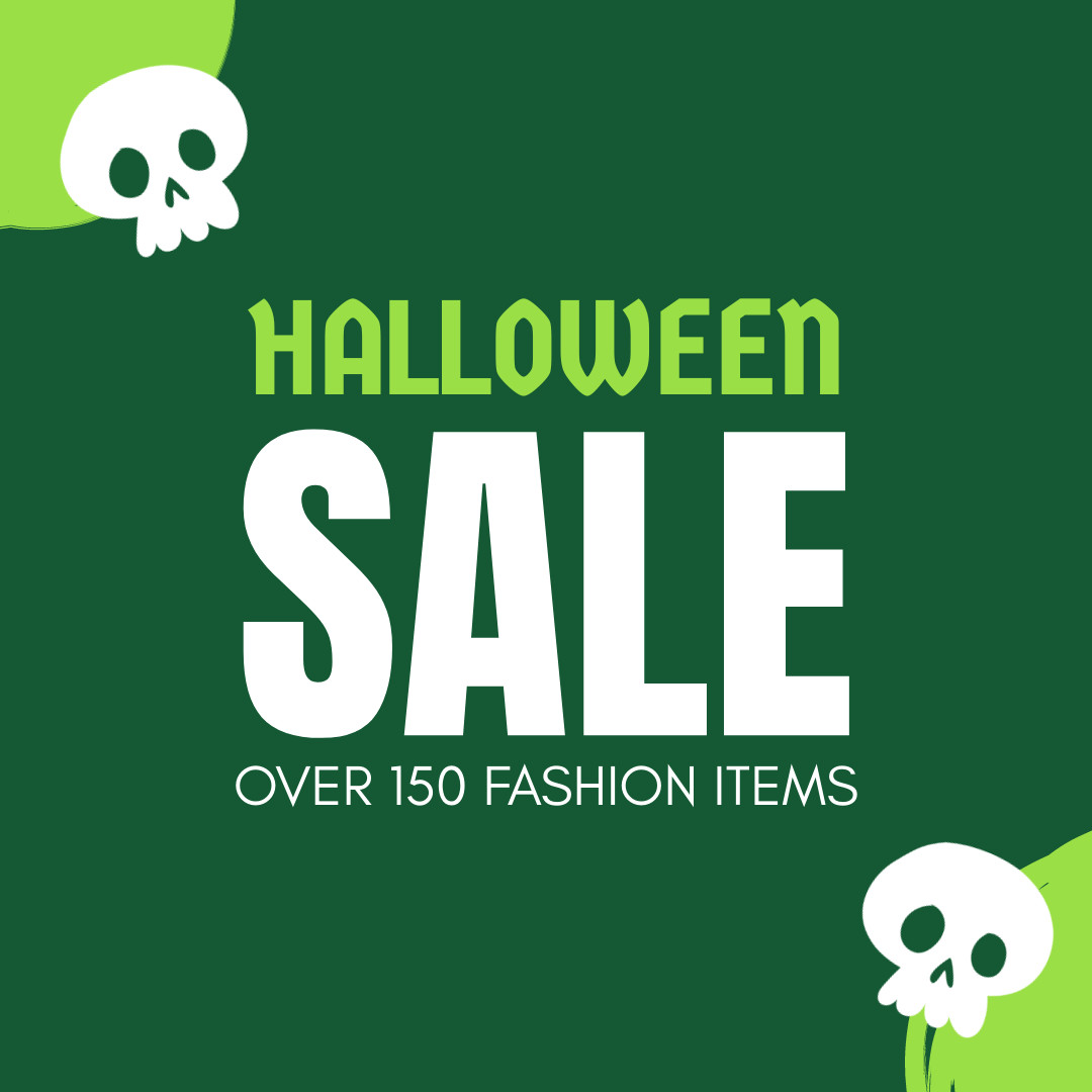 Fashion Items Halloween Sale Inline Rectangle 300x250