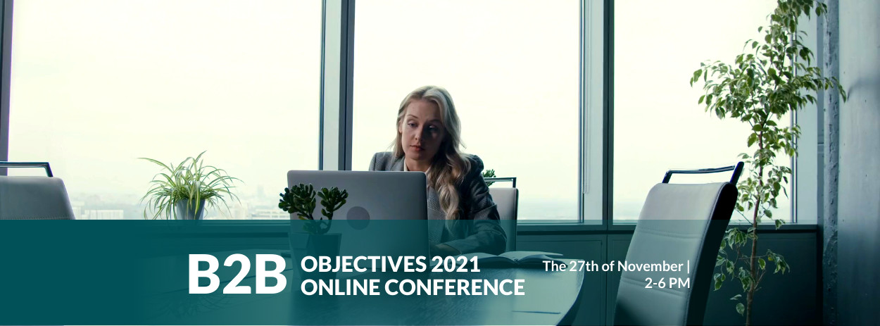B2B Objectives Conference Video Facebook Video Cover 1250x463