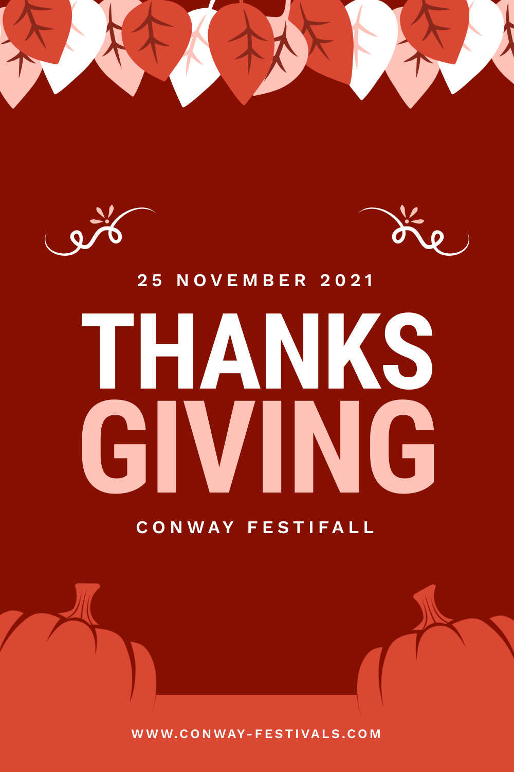 Thanksgiving Conway FestiFall Facebook Cover 820x360