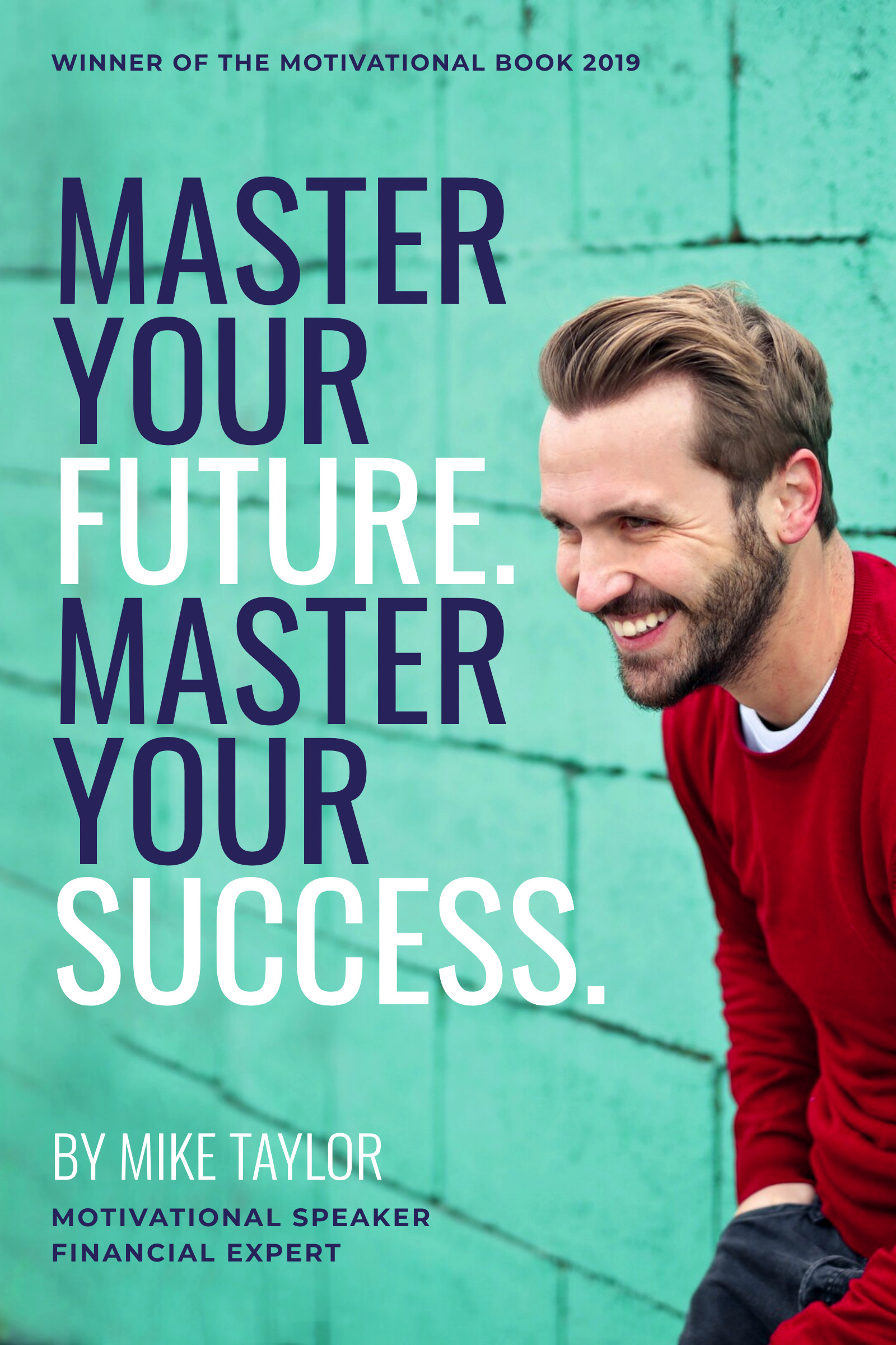 Master your future Book – Cover Template 1600x2400 template preview