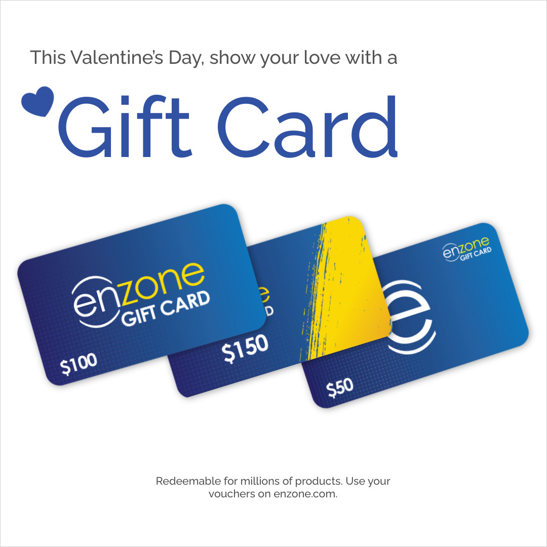 Show Your Love Valentine's Day Gift Card 1080x1080 template