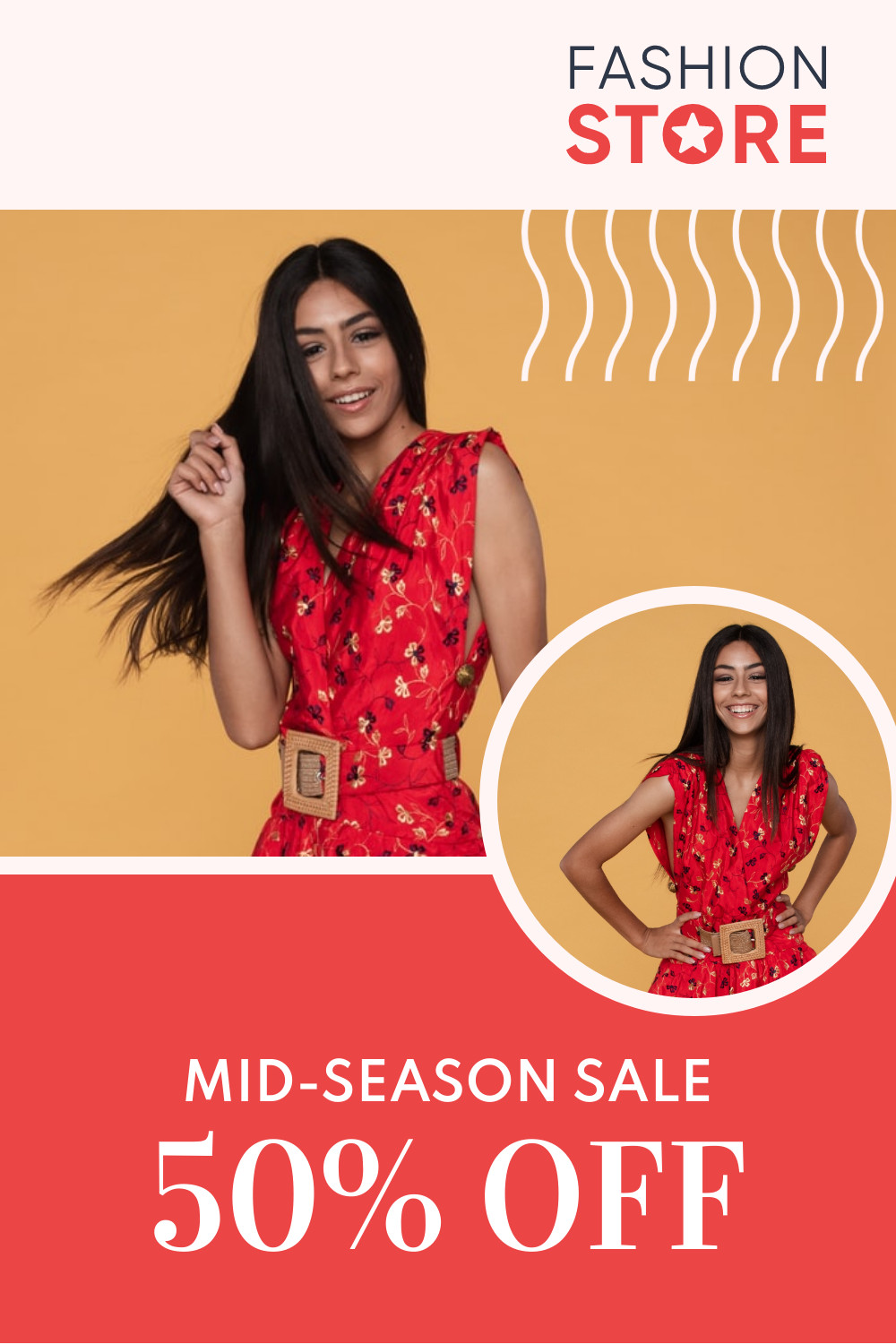Fashion Store Mid-Season Sale Inline Rectangle 300x250