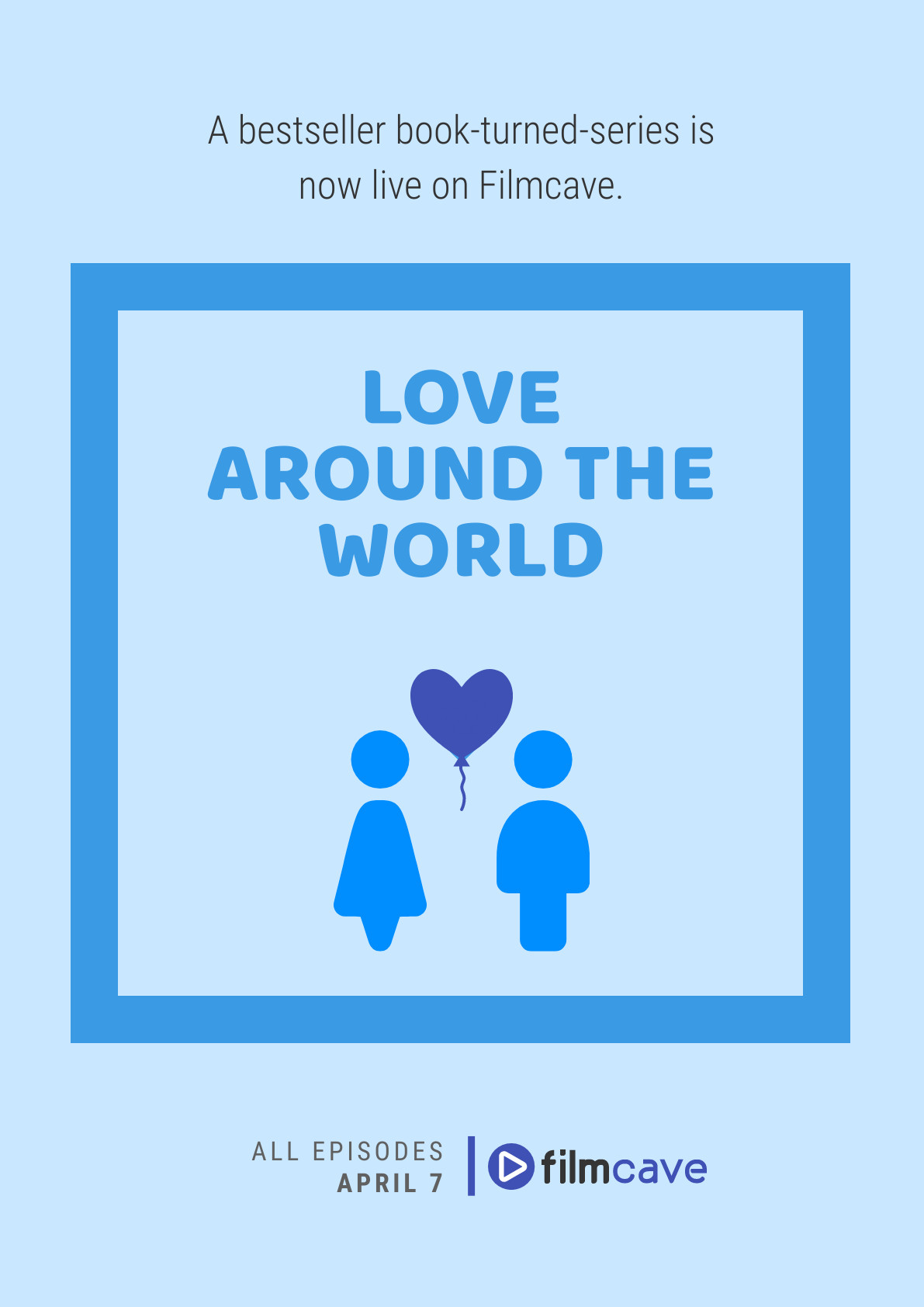 Love Around The World Movie – Poster Template