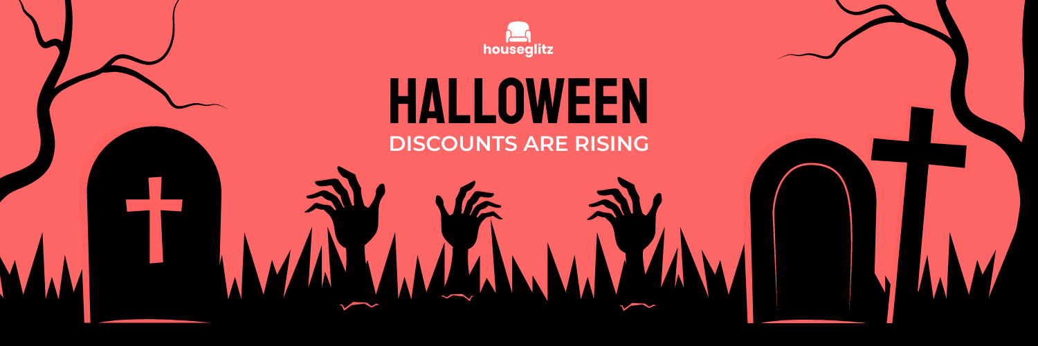 Halloween Home Discounts Rising Facebook Cover 820x360