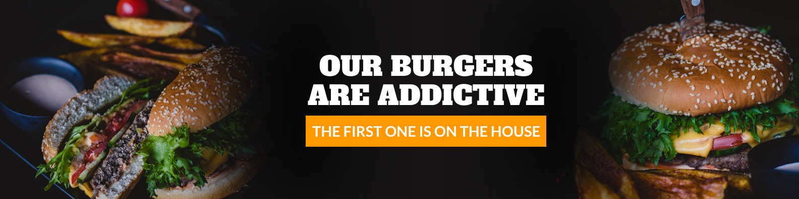 Our Burgers Are Addictive Linkedin Profile BG