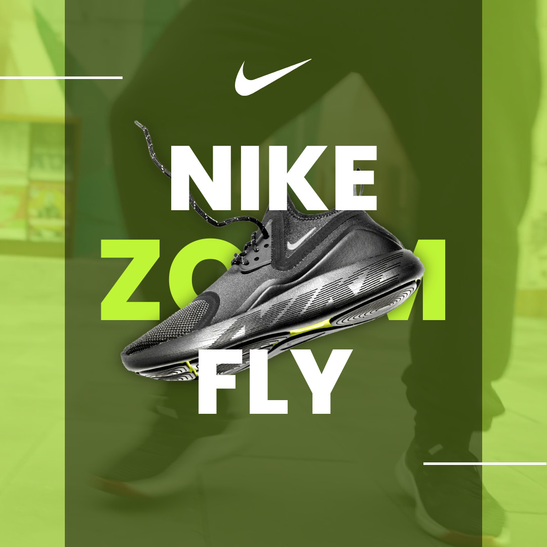 Nike Zoom Fly Green Video Facebook Video Cover 1250x463