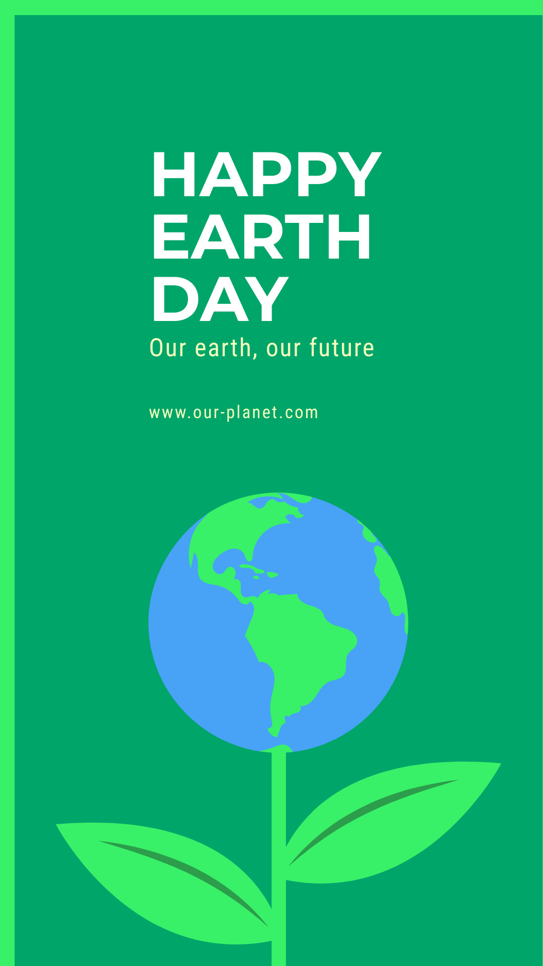  Happy Earth Day for Our Future