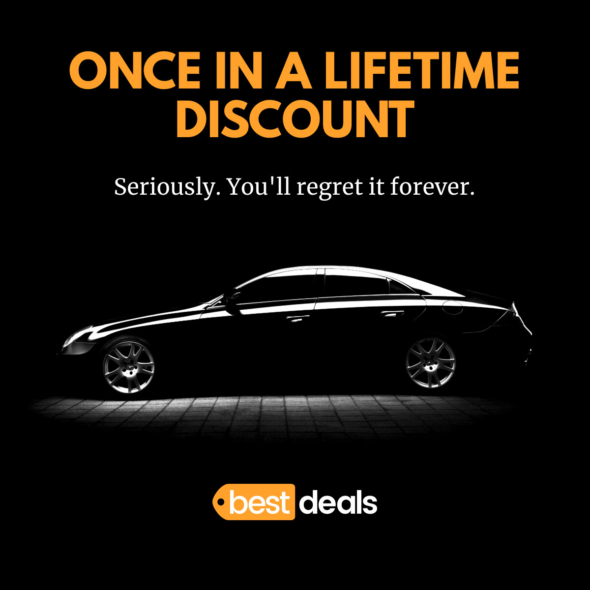 Once in a Lifetime Halloween Auto Discount Inline Rectangle 300x250
