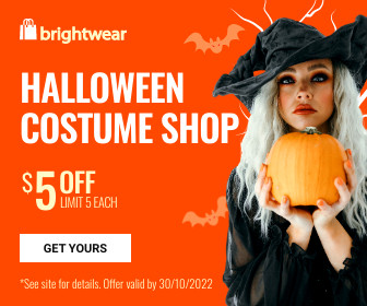 Orange Halloween Costume Shop