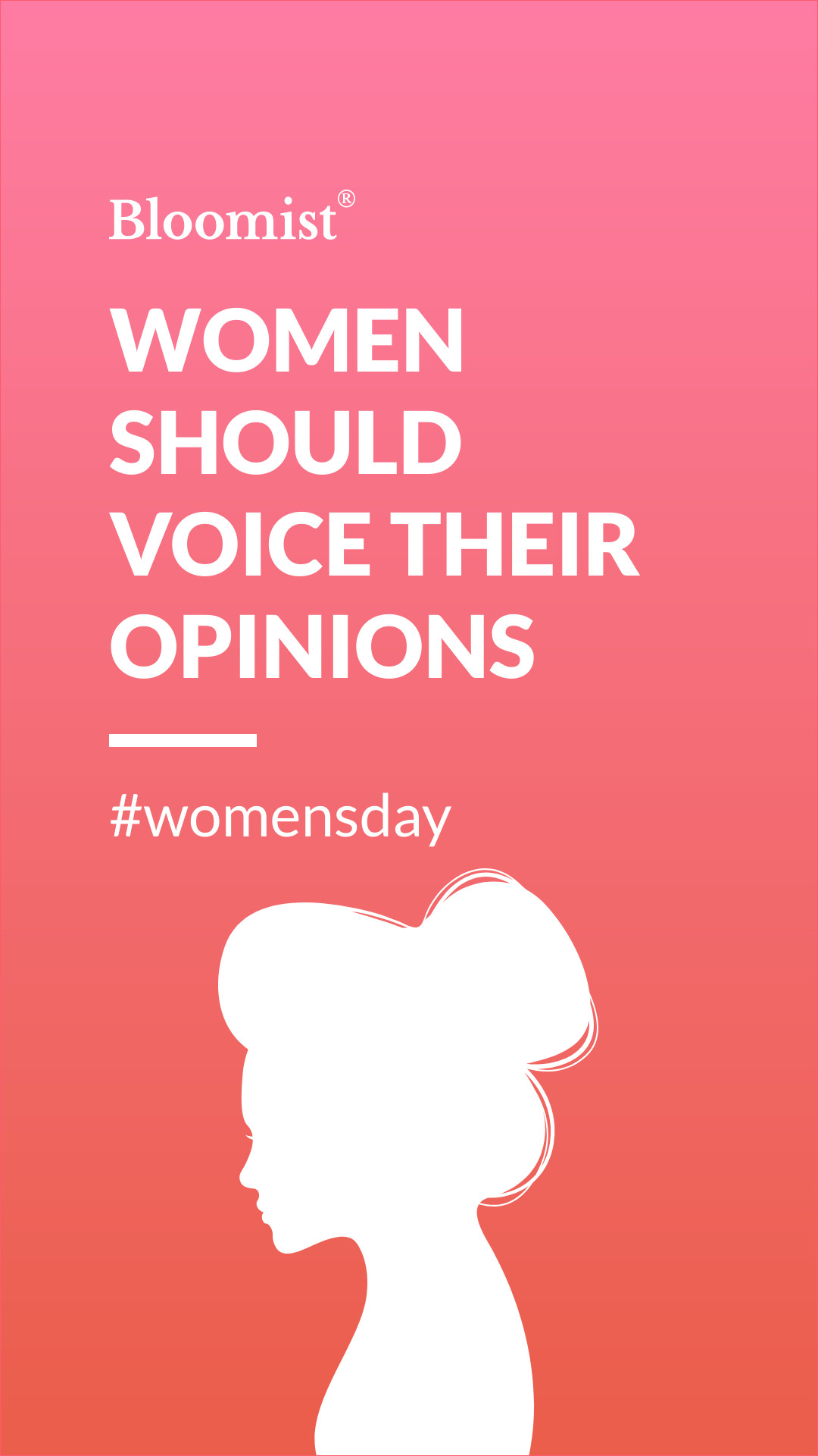 Women's Day Modern Voice