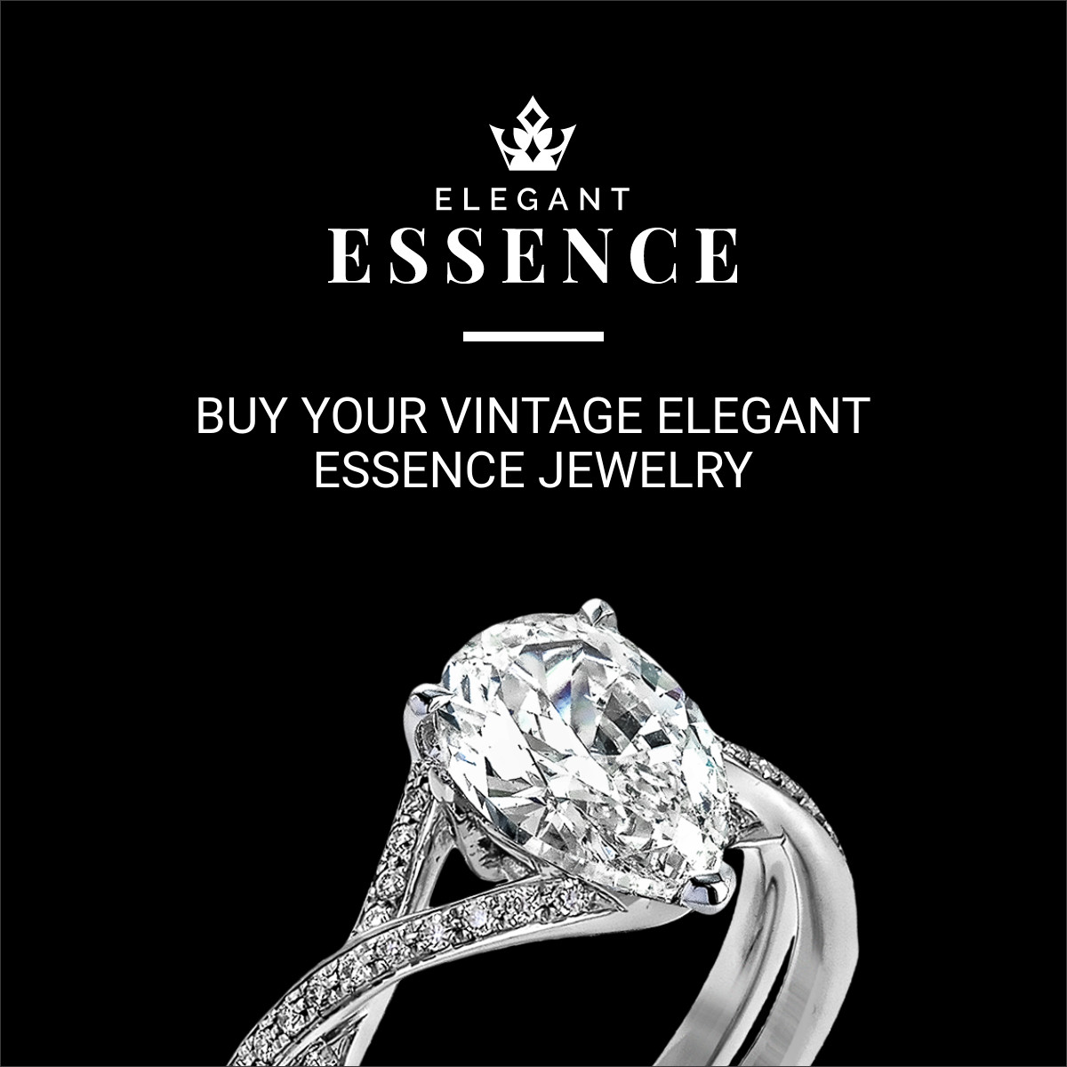 Vintage Diamond Ring Jewelry