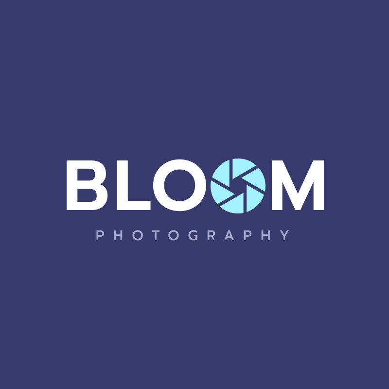 Bloom Photography – Logo Template 800x800 template