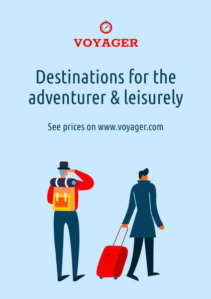 Voyage Travel Agency – Flyer Template 420x595