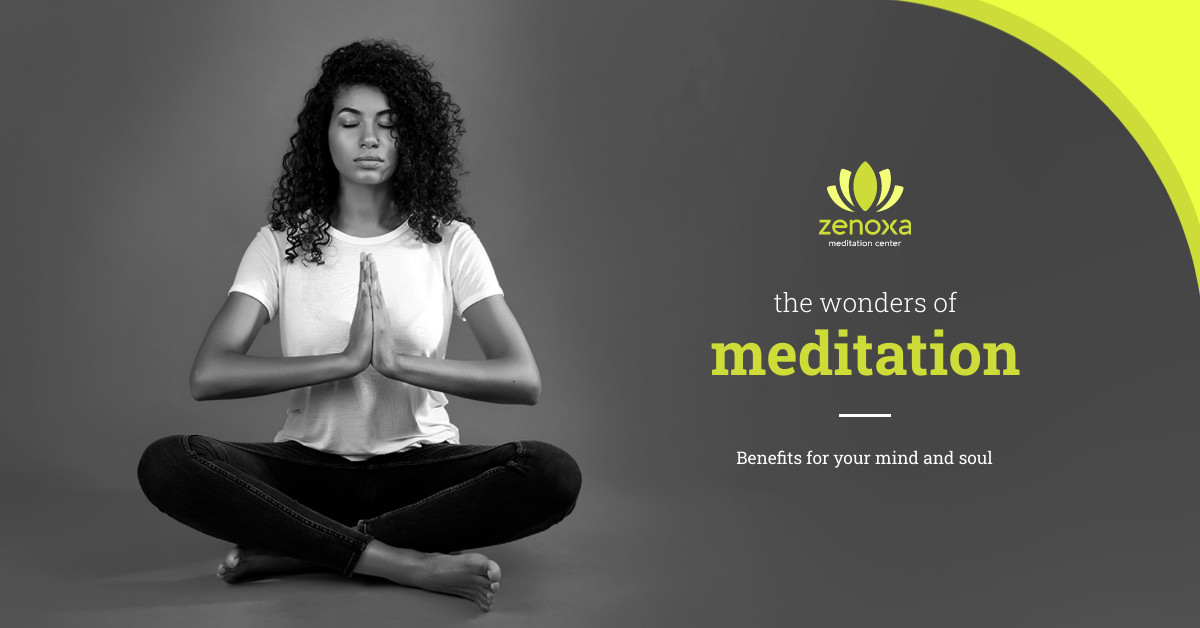 Meditation Ad Template Facebook Sponsored Message 1200x628