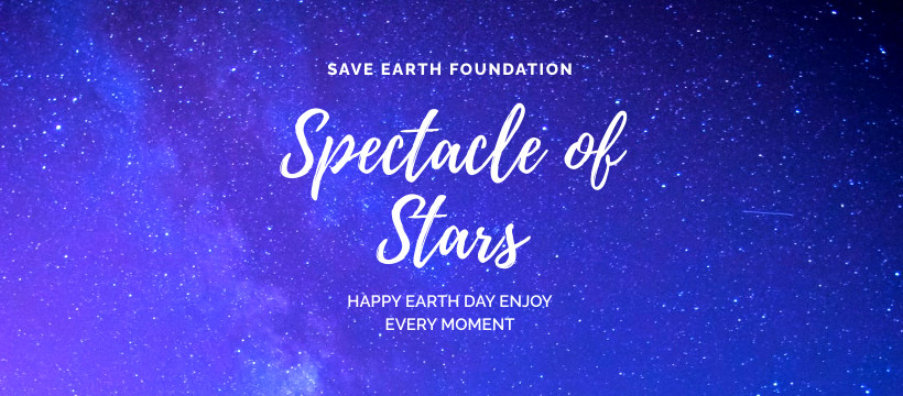 Earth Day Spectacle of Stars Facebook Cover 820x360