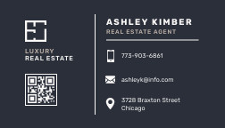 Luxury Real Estate Business – Card Template 252x144
