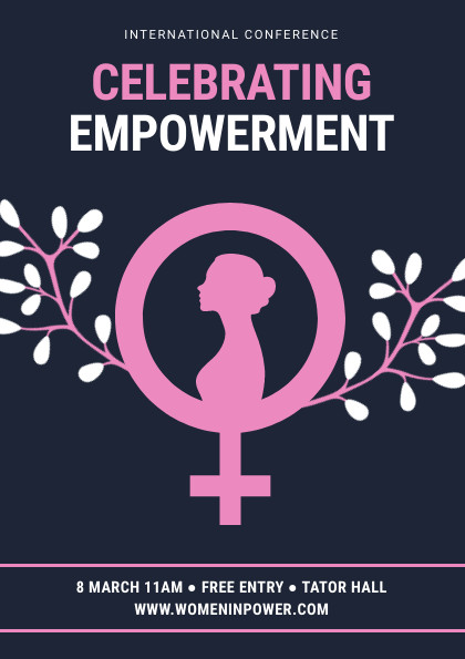 Celebrating Empowerment Women's Day – Flyer Template 420x595