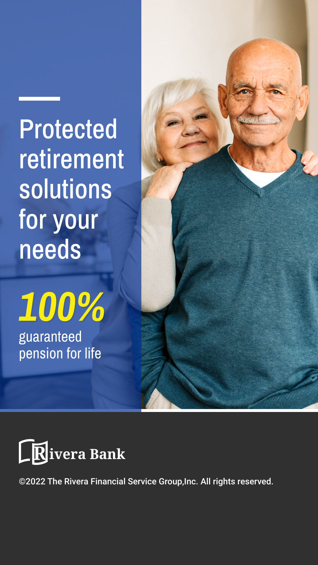 Rivera Bank Retirement Solutions Animated Inline Rectangle 300x250