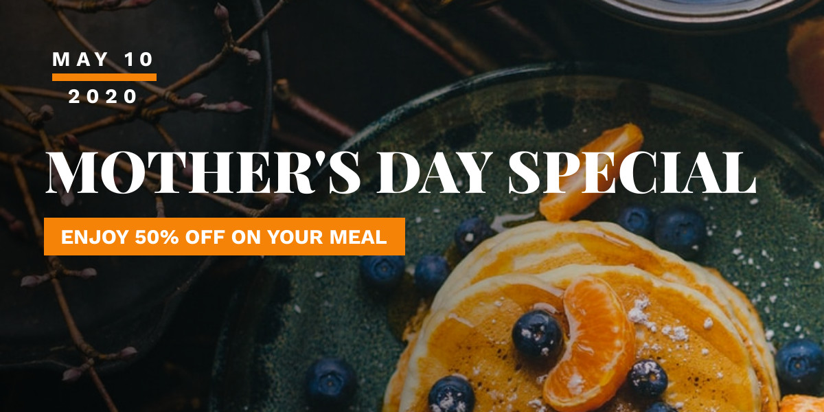 Mother's Day Special Meal Promo Inline Rectangle 300x250