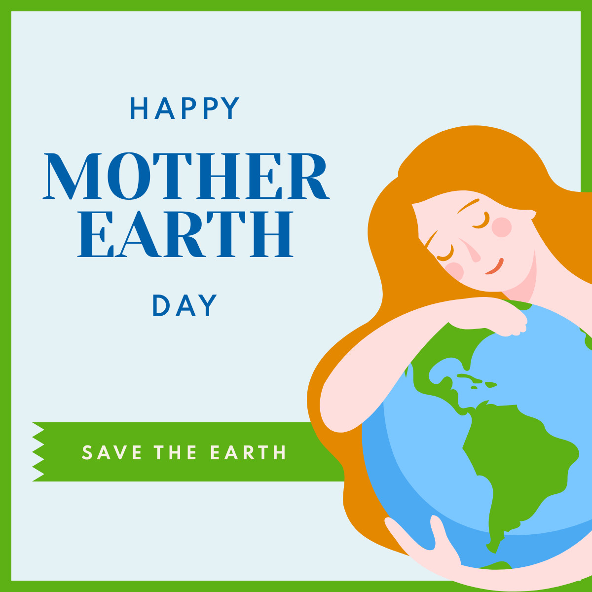 Save Mother Earth Illustration